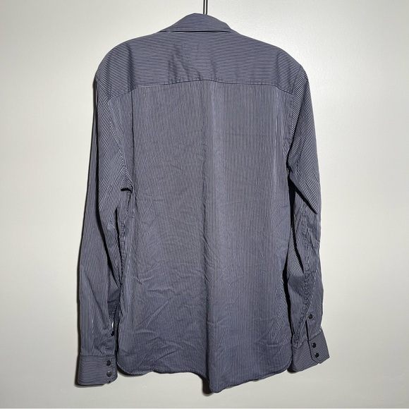 Armani Exchange Slim Ajustée Button Down Dress Shirt - Picture 2 of 7